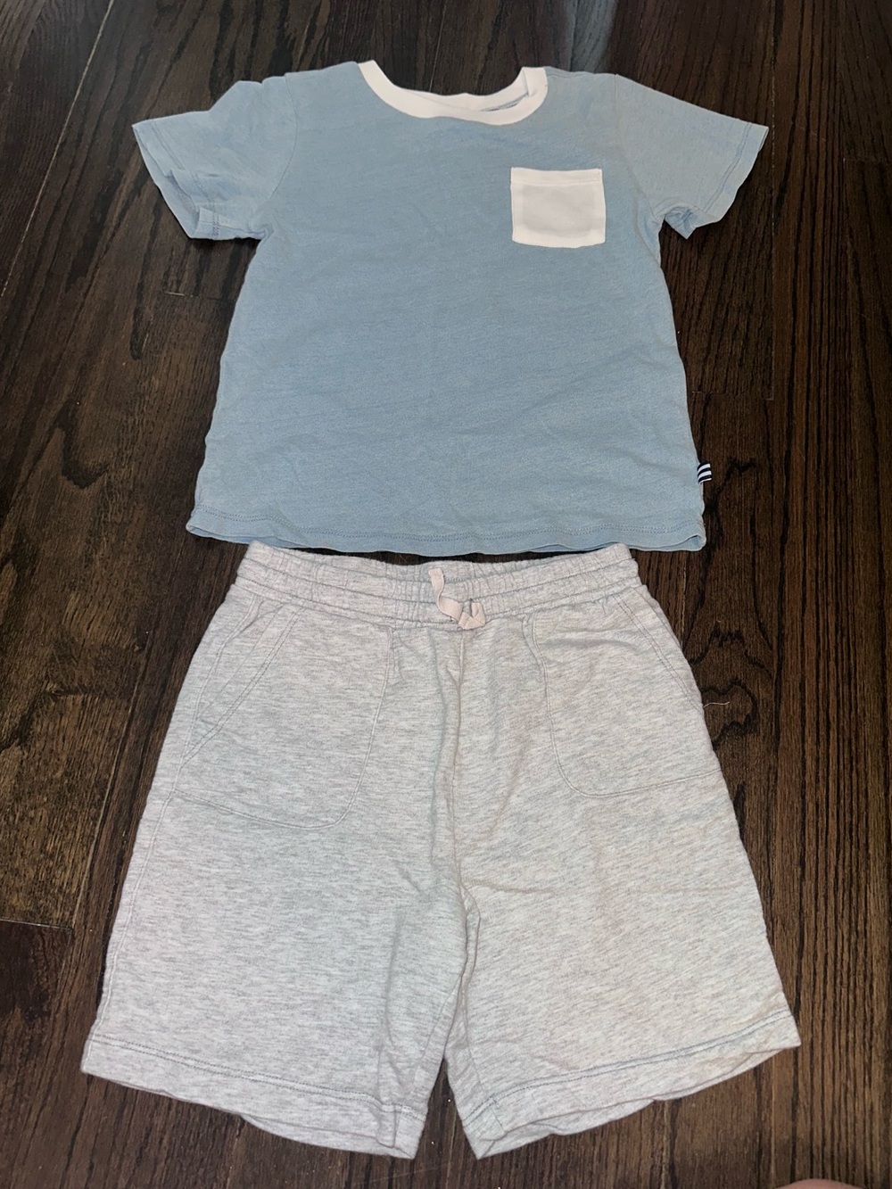Splendid Light Blue Tee with White Trim